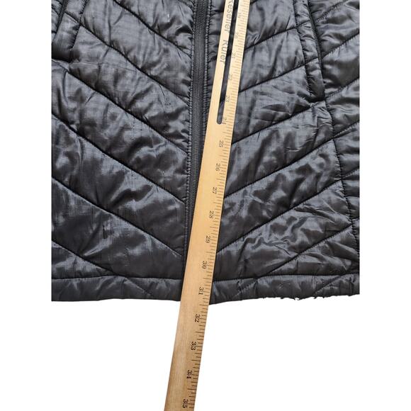 Columbia Omni Heat Long Puffer Coat Womens Small Hooded Winter Jacket Parka - Picture 10 of 16